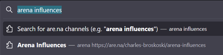 Building an are.na firefox extension